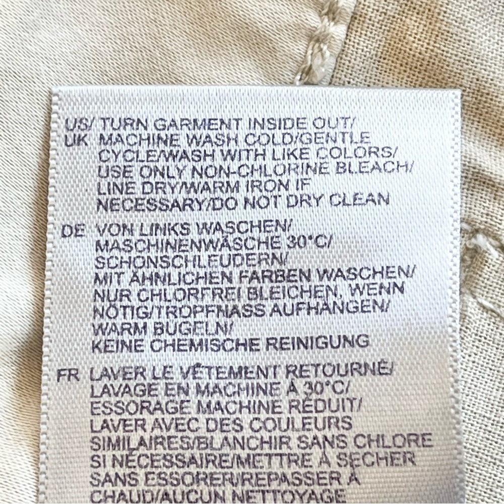 NYDJ Tan Marilyn Straight Jeans Size 18 - Picture 14 of 16
